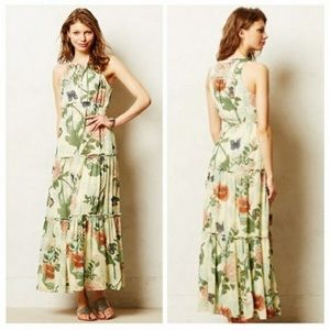 COPY - Anthropologie Maeve Maravilla Floral Maxi Dress 0
